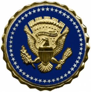 USA President Service Badge